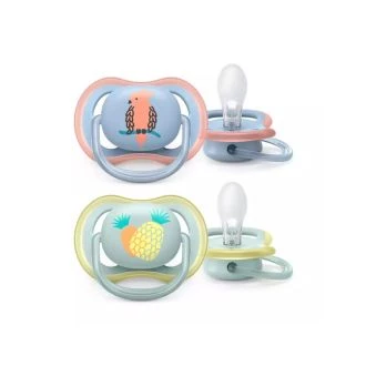 Avent Philips Smoczek uspokajający Ultra Air dekorowany 0-6 boy